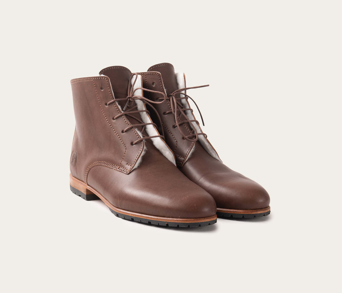 Doublure mouton avant de la chaussure